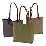 Segeltuch-Einkaufstasche L