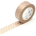 Klebeband ›masking tape‹ - bronze metallic Sternmuster