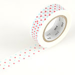 Klebeband ›masking tape‹ - blaurot Punktmuster