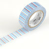 Klebeband ›masking tape‹ - blaubunt Streifen quer