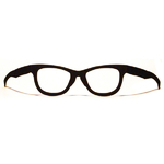 Pappbrille ›Classic Black‹