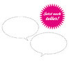 Motivstempel ›Runde Sprechblase‹