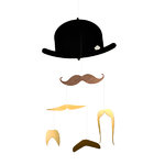 Mobile ›Mr. Moustache gold‹