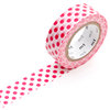 Klebeband ›masking tape‹ - rot Punkte groß