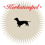 Korkstempel ›Dackel‹
