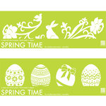 Washi-Fenster-Deko ›Spring Time‹