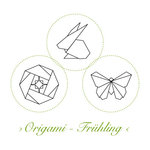 Korkstempel ›Origami – Frühling‹