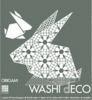 Washi-Fenster-Deko ›Rabbit‹ – Origami Animal L