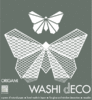Washi-Fenster-Deko ›Butterfly‹ – Origami Animal L