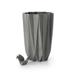 Vase ›Origami‹ – anthrazit