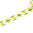 Klebeband ›masking tape‹ - gelb-weiss-gruen Rauten