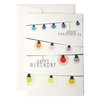 Grußkarte ›Happy birthday lights‹