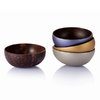 Kokosnuss-Schale ›Coconut Bowl Metallic‹