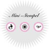 Mini-Stempel ›Hase‹, ›Blume‹, ›Vogel‹
