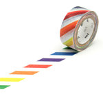 Klebeband ›mt Kids‹ - bunte Schrägstreifen