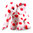 Frottier-Elefant rot-weiss
